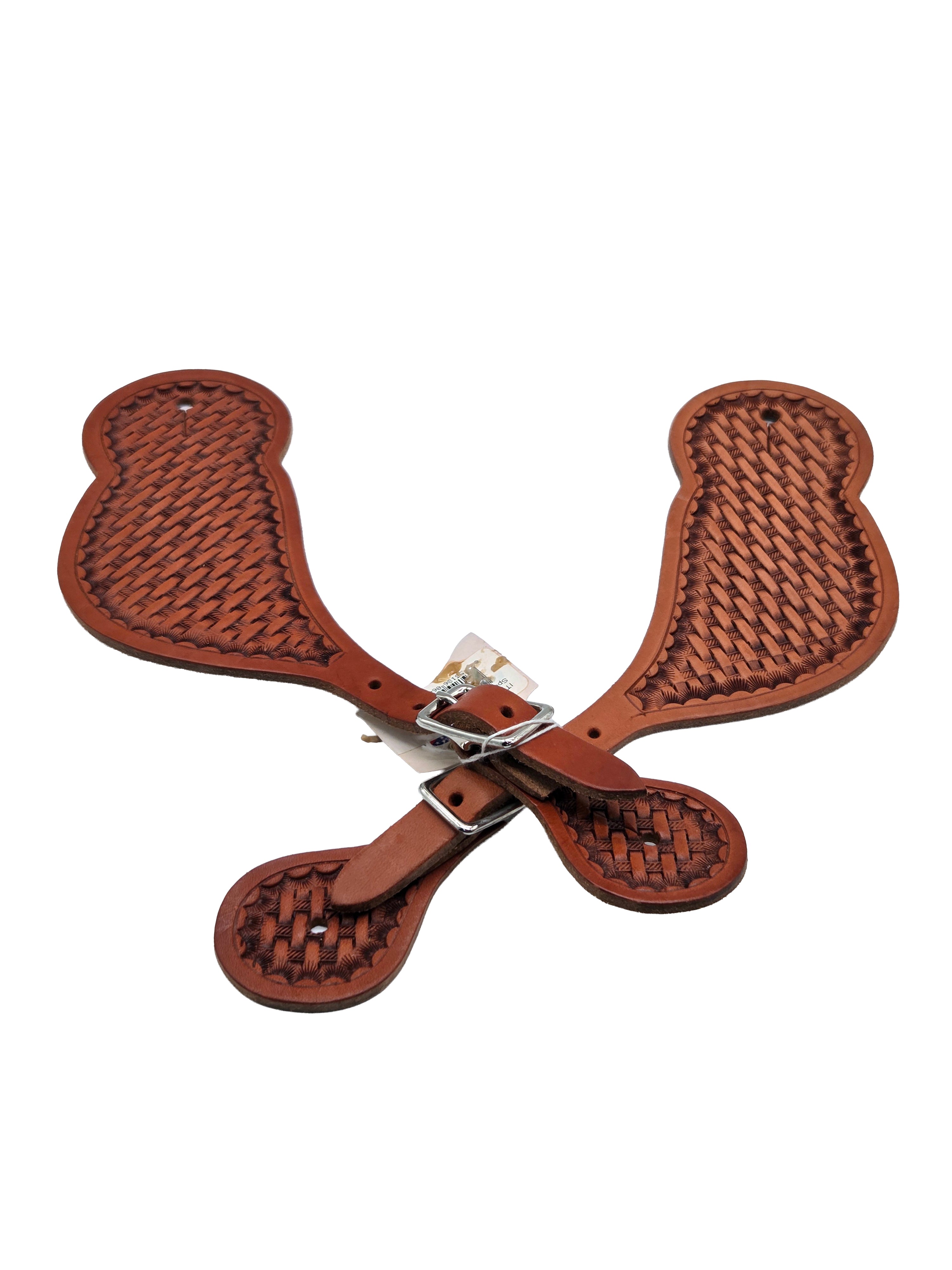 CINTURINI PER SPERONI IN CUOIO CRUDO