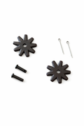 ROTELLE PER SPERONI IN ACCIAIO ANTICO A 8 PUNTE SUNBURST