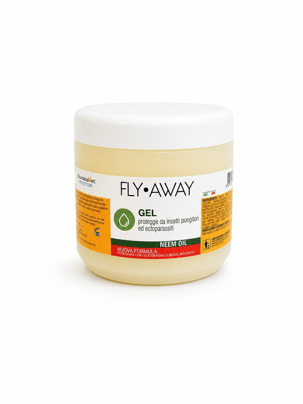 FLY AWAY GEL - 600ml - ANTIPARASSITARIO E REPELLENTE NATURALE