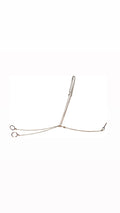 MUSTANG WHITE STRING MARTINGALE
