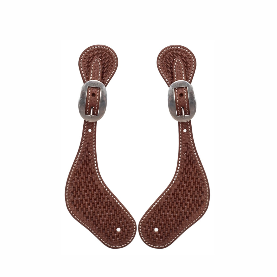 CINTURINI PER SPERONI IN CUOIO OLIATO