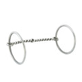 THIN STRAIGHT TWISTED WIRE SNAFFLE BIT 4 MM
