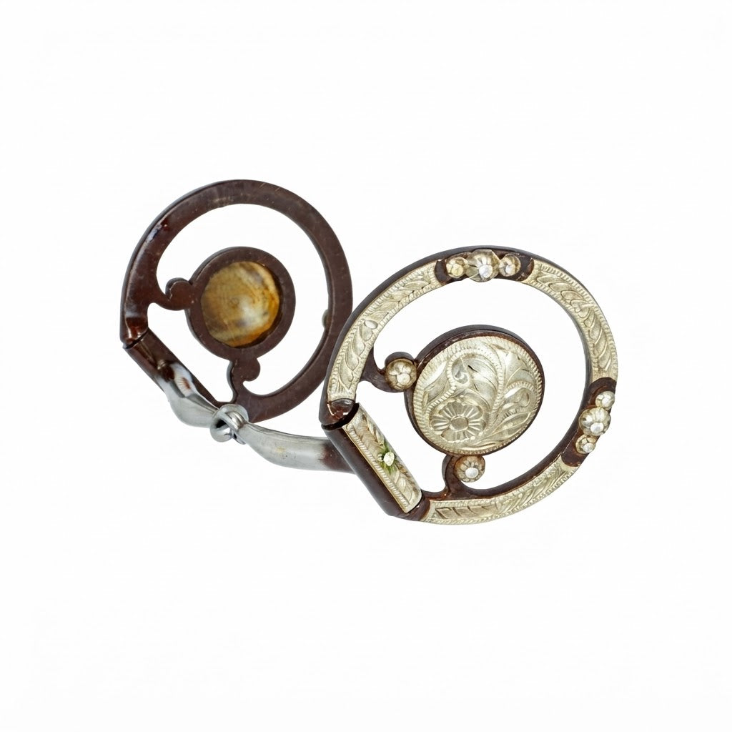 FILETTO TYLER ANTIQUE CONCHO D-RING